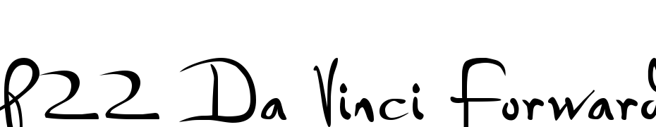 P22 Da Vinci Forward Font Download Free